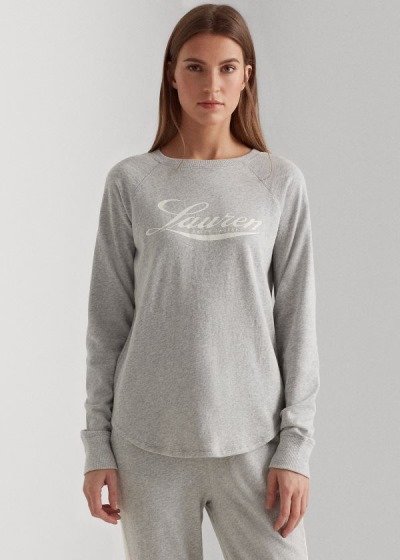 Women's Ralph Lauren Logo Crewneck Sweatshirt | 309145OVZ